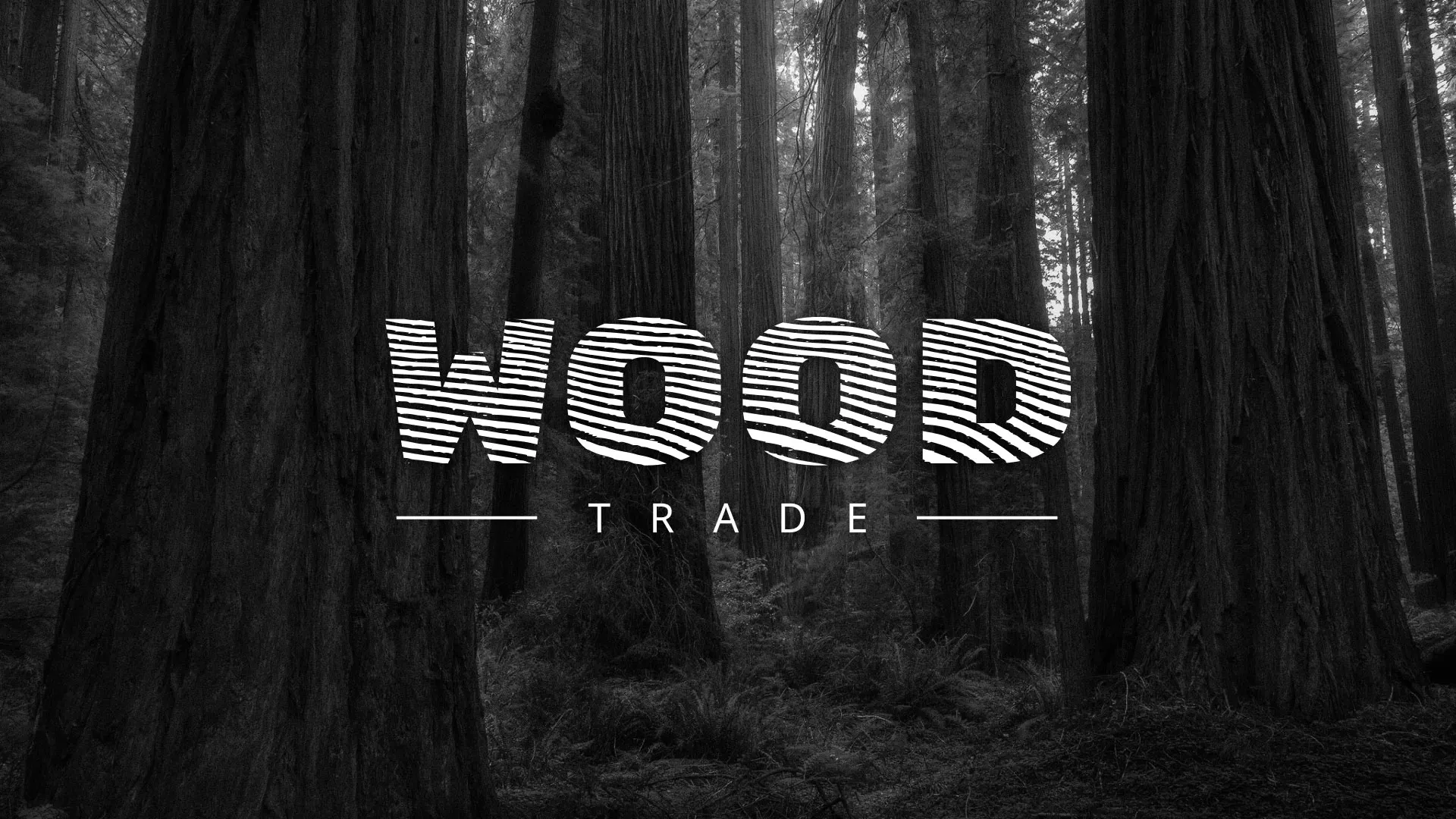 Разработка логотипа для компании «Wood Trade» в Медвежьегорске